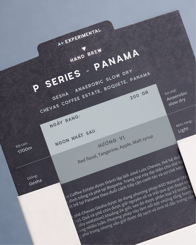 P Series Panama Gesha - Boquete, Panama - Sơ chế ASD Natural - Le J'