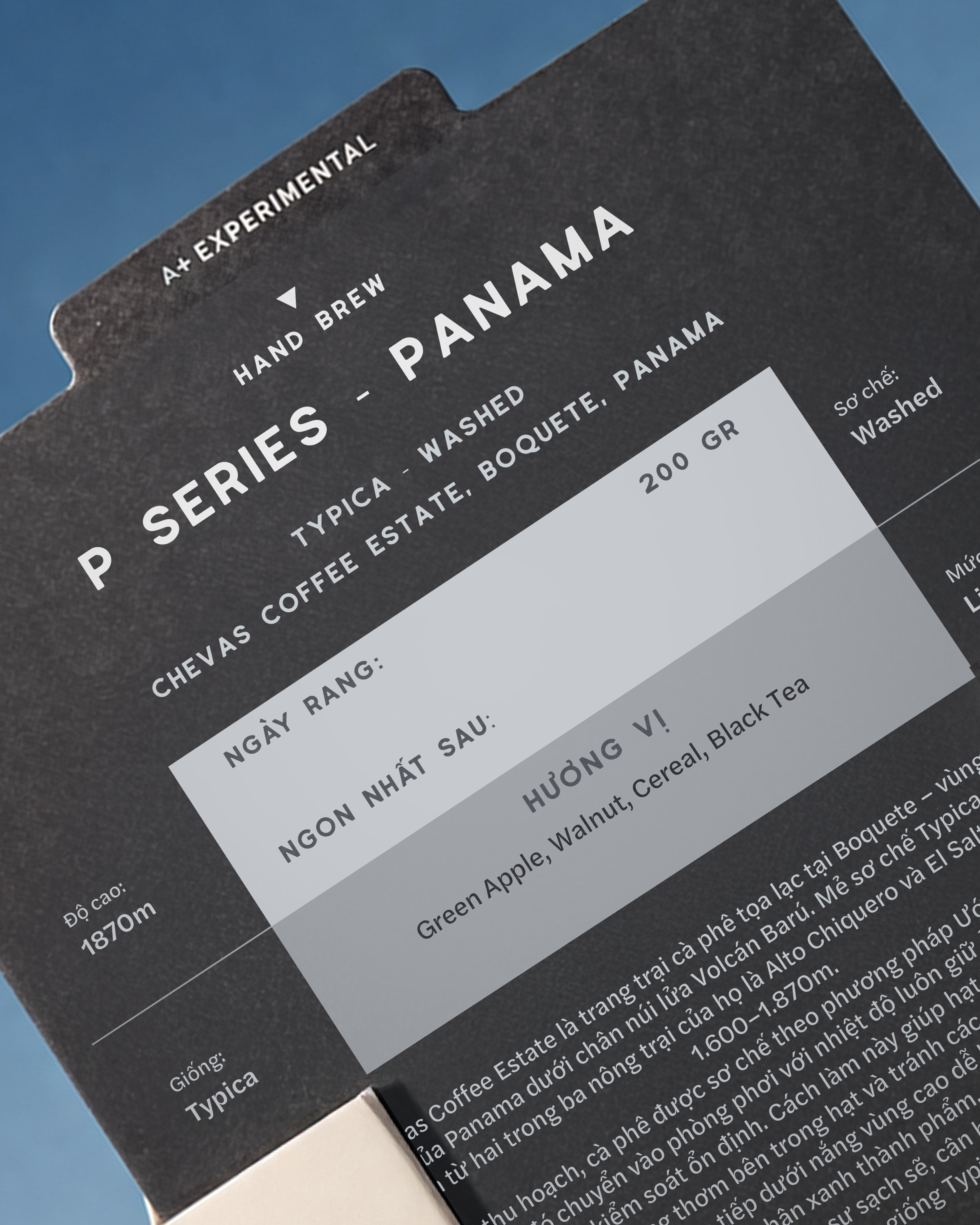 P Series - Panama Typica Washed