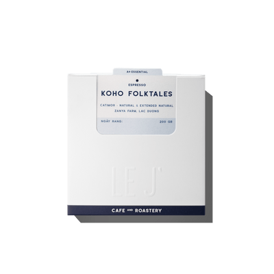 KOHO Folktales - Catimor Natural & Extended Natural blend - Le J'