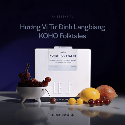 KOHO Folktales - Catimor Natural & Extended Natural blend - Le J'